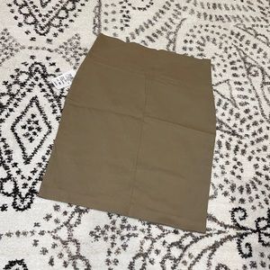 WINDSOR High Wasted Pin Skirt Mocha